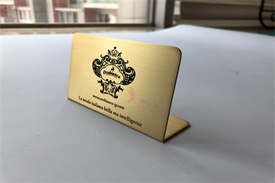 不銹鋼標牌的生產效率高嗎？